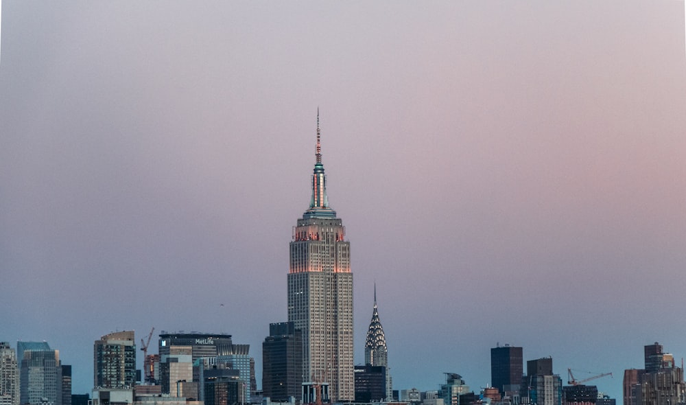 Empire State building in New York City