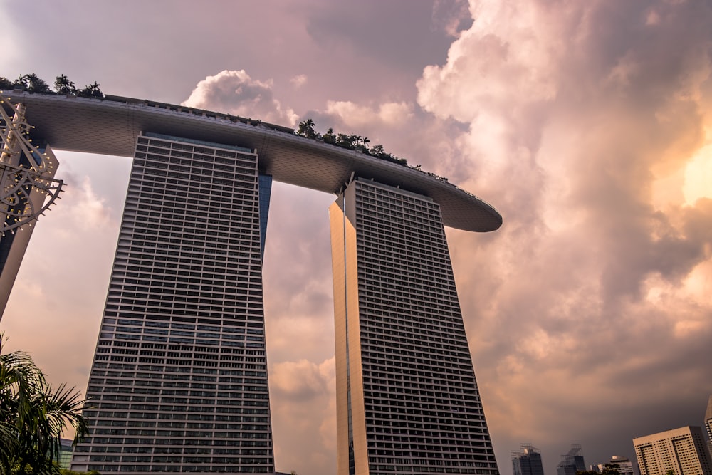 gray concrete building under white sky during daytime