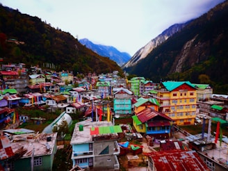 A vibrant image showcasing community projects in Bhothiya village.