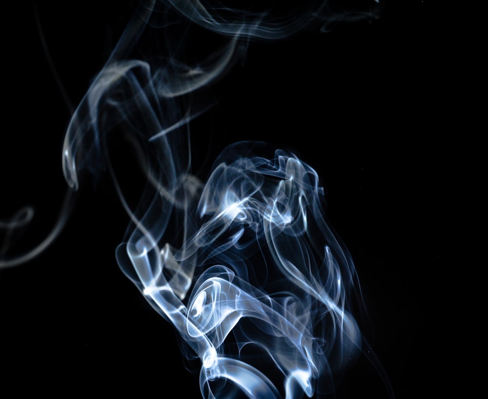 smoke with black background wallpaper