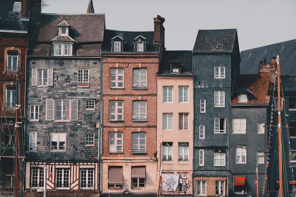 brown and black concrete buildings during daytime