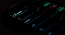 a close up of a cell phone's screen