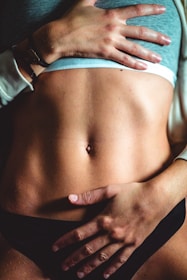 woman with a toned core