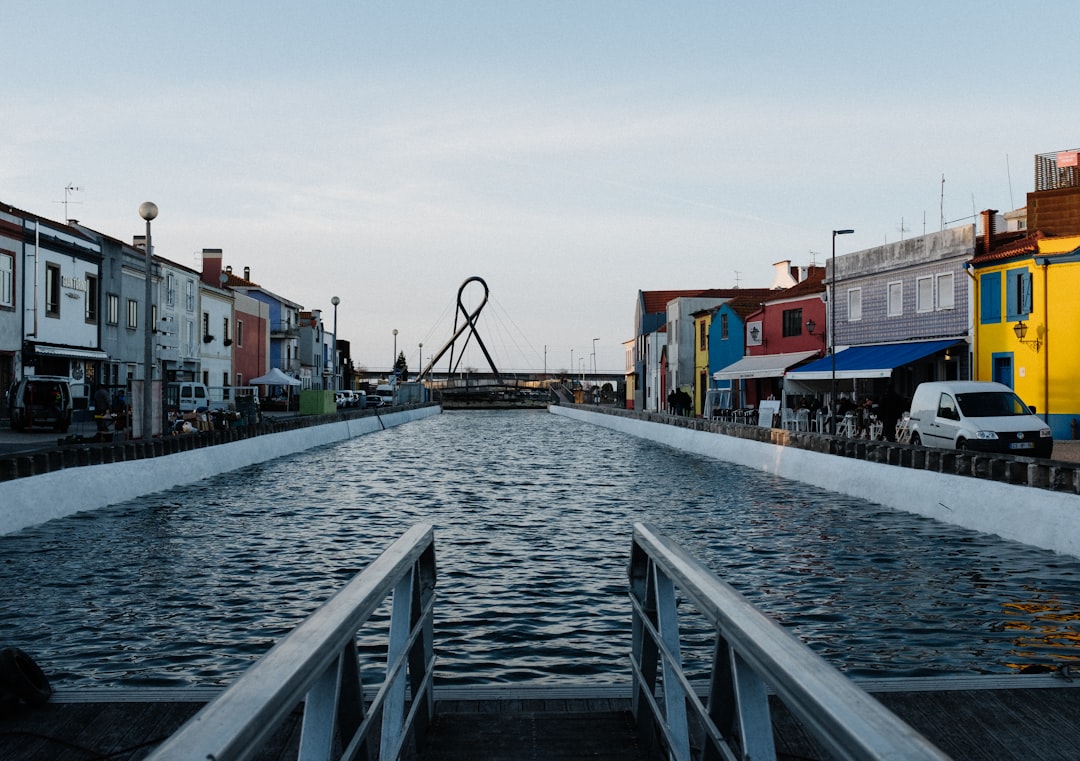 body of water near buildings