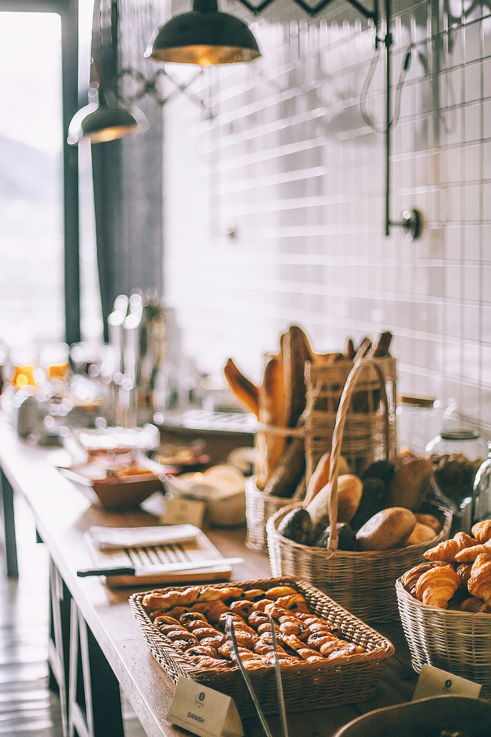 variety of breads