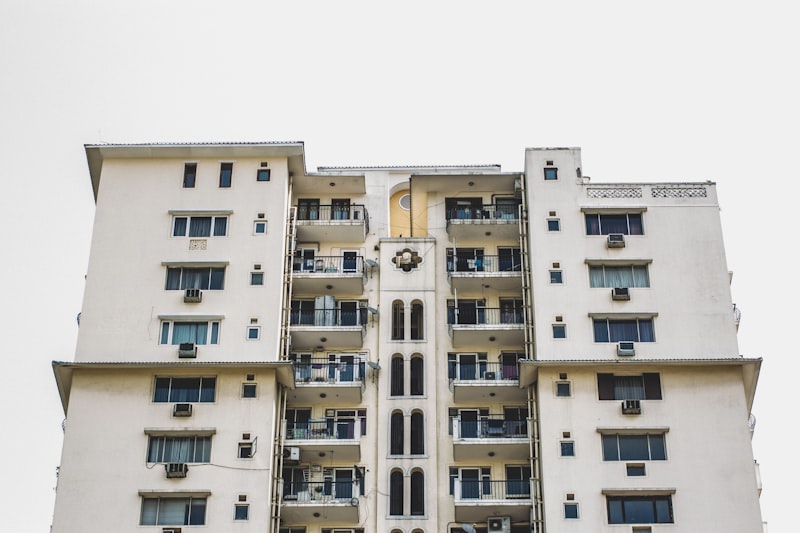 Affordable 2BHK apartment complex in Hyderabad suburbs