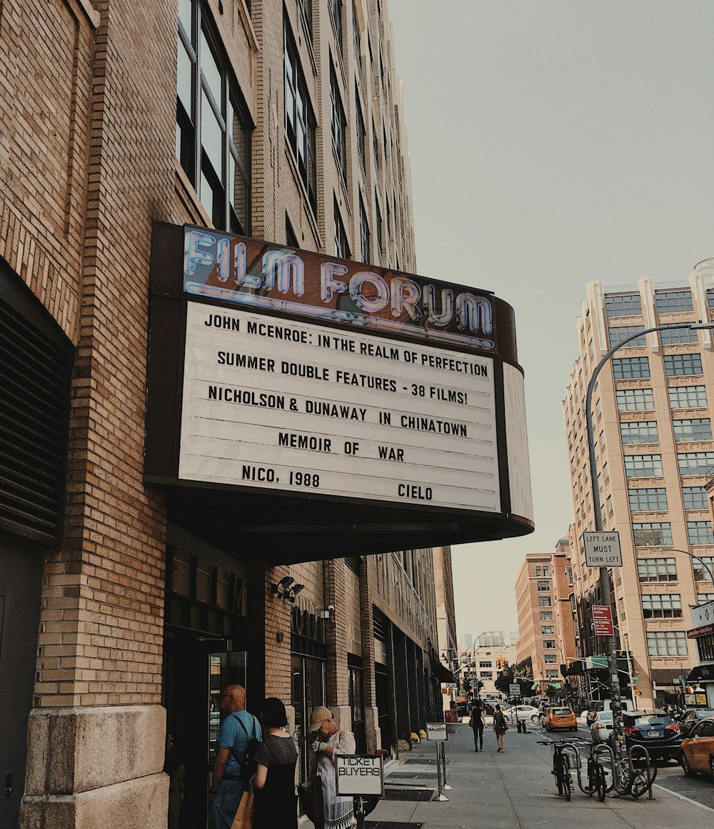 Film Forum shop front