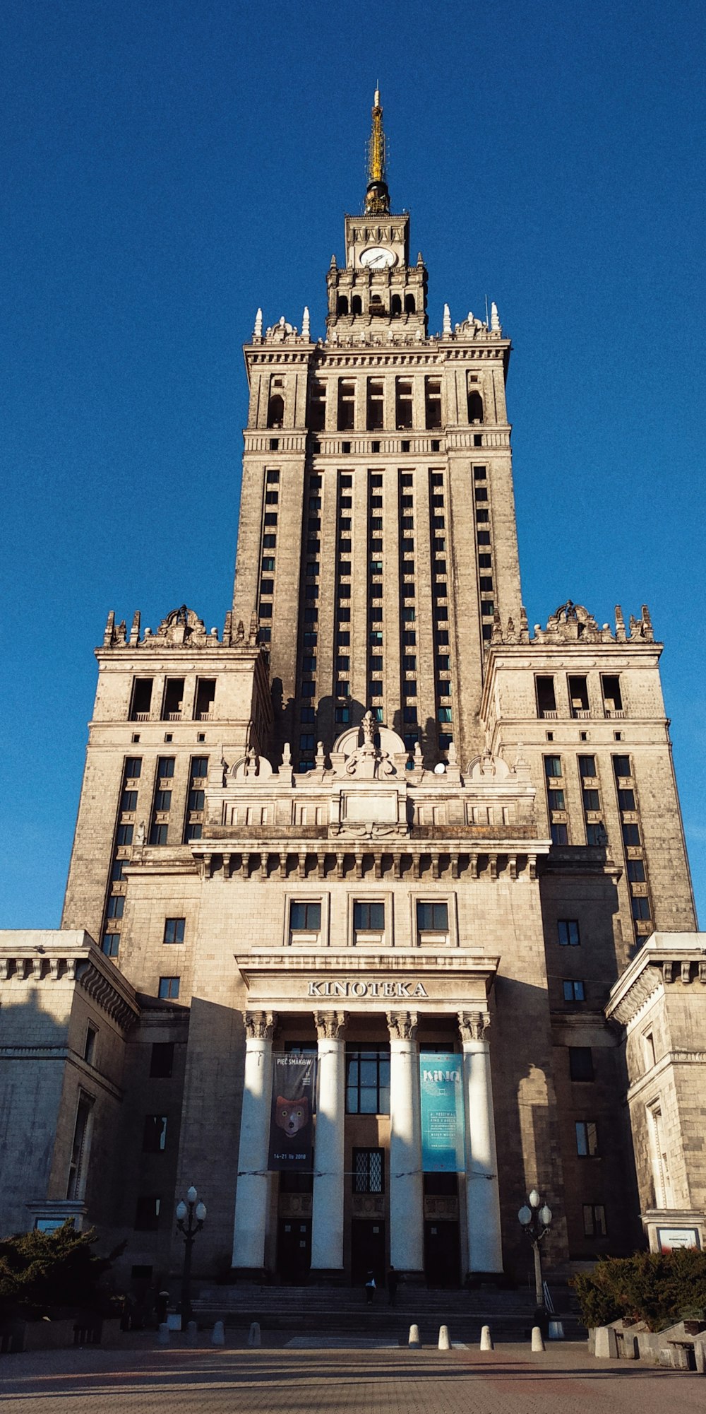 brown high-rise building