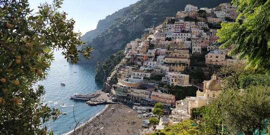 aerial photography of Positano during daytime in Amalfi Coast Italy