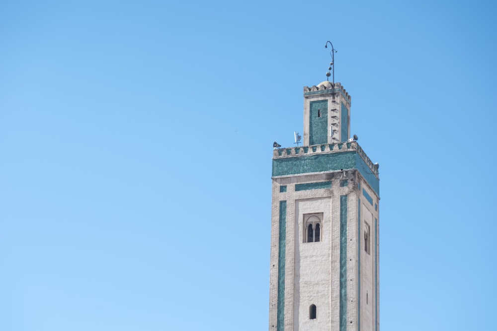 white concrete building under blue sky