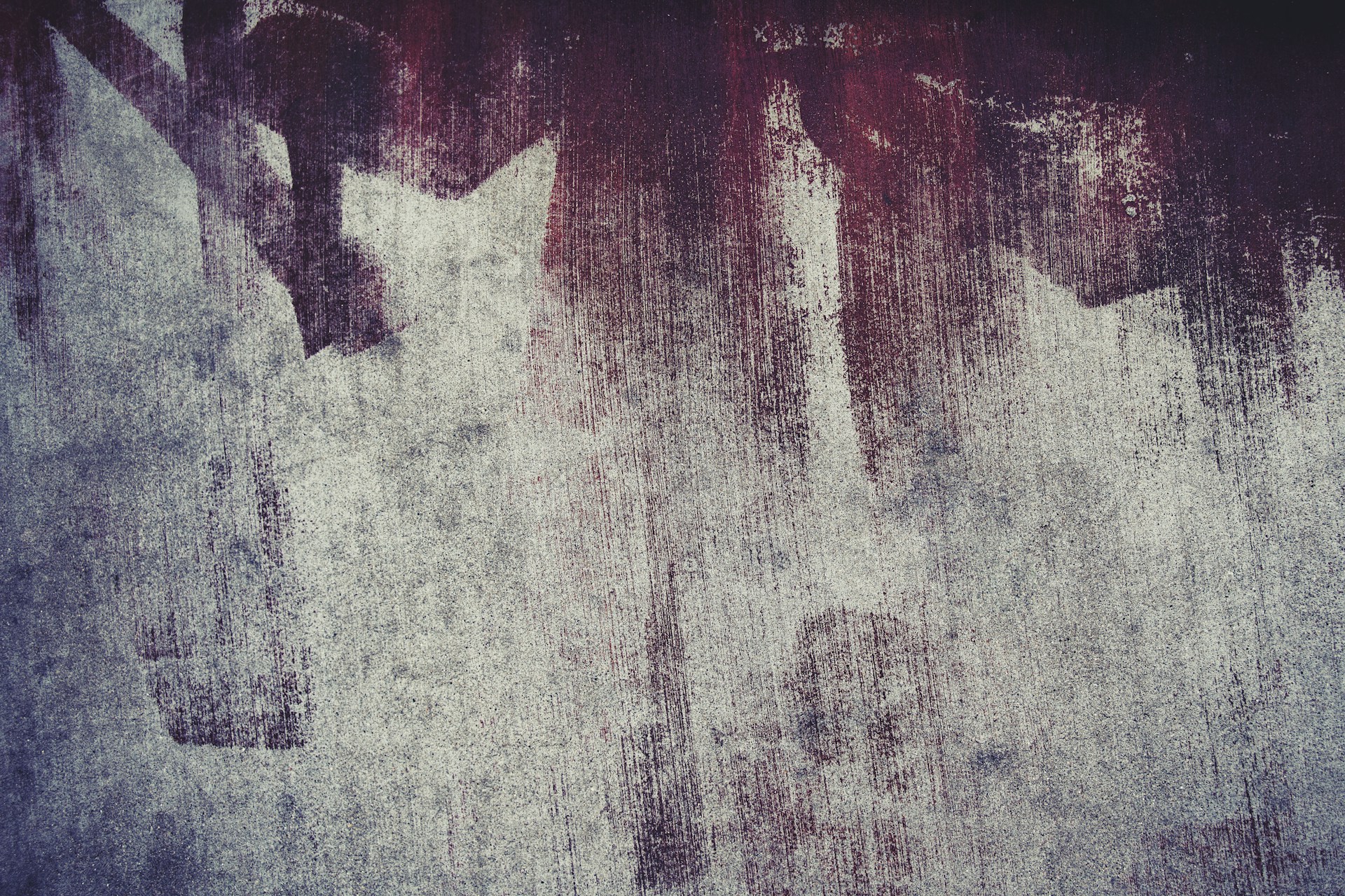 close-up photography of red and gray graffiti