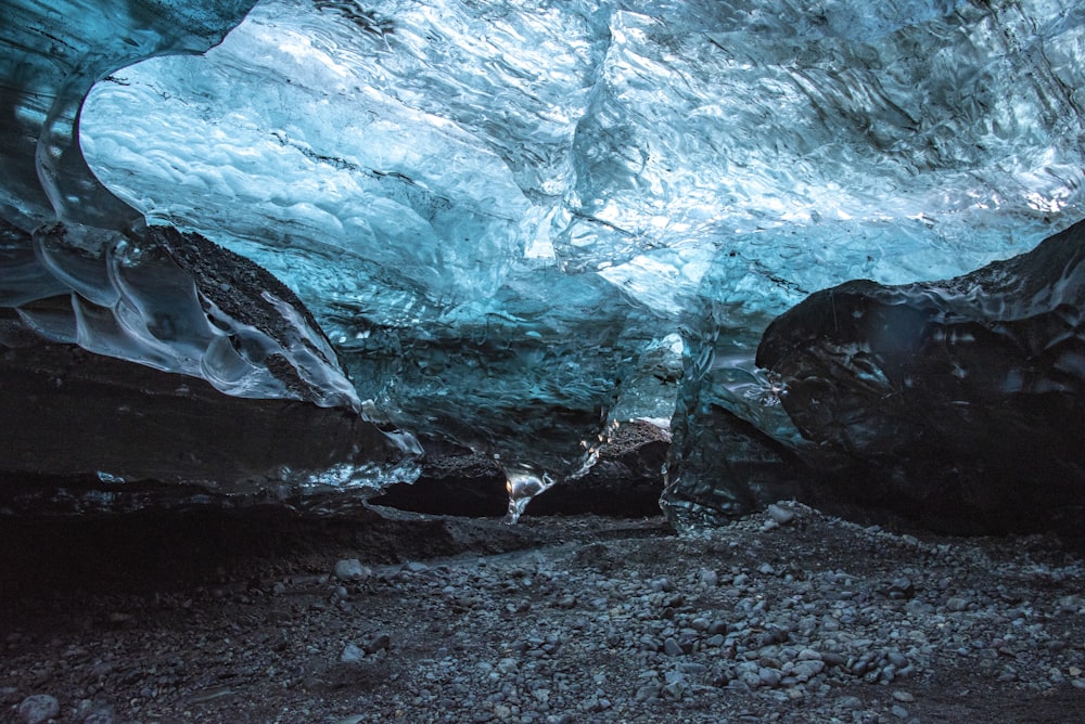 stone cave during dayime