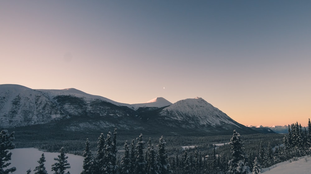 mountain near lake view