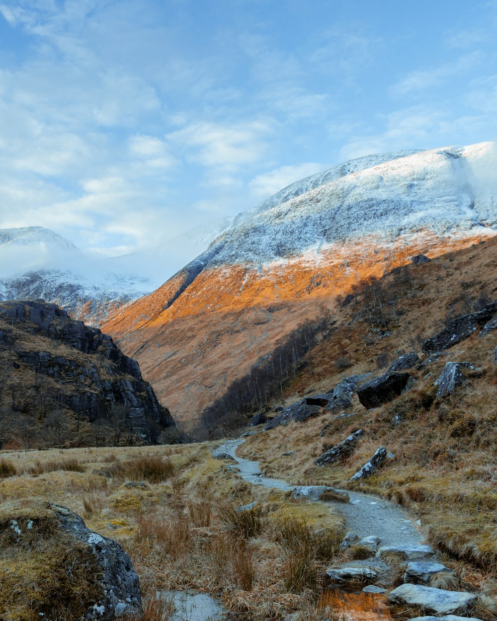 brown mountains during daytime