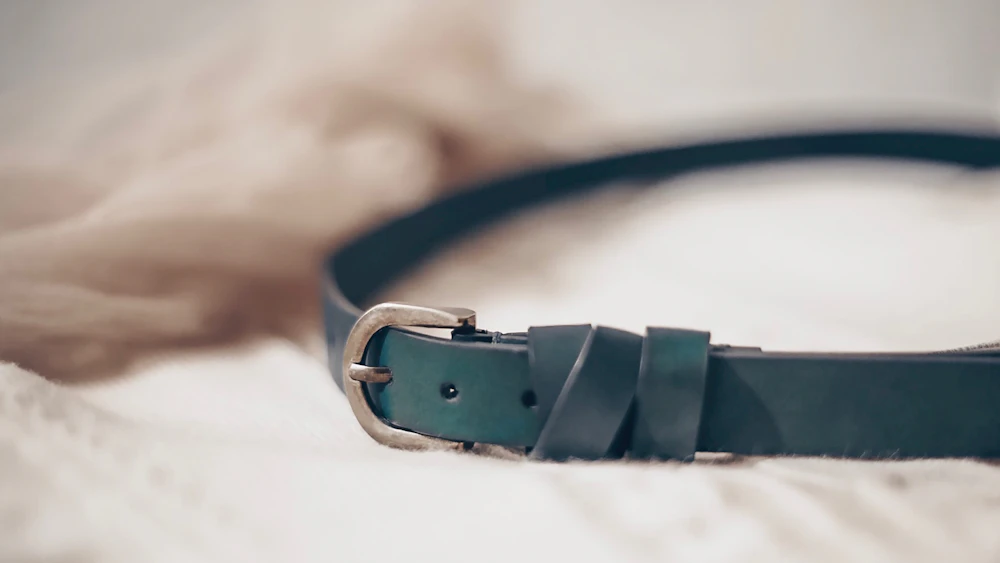 Black Leather Belt