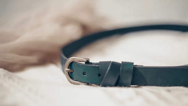 Indigo Slim Fashion Belt