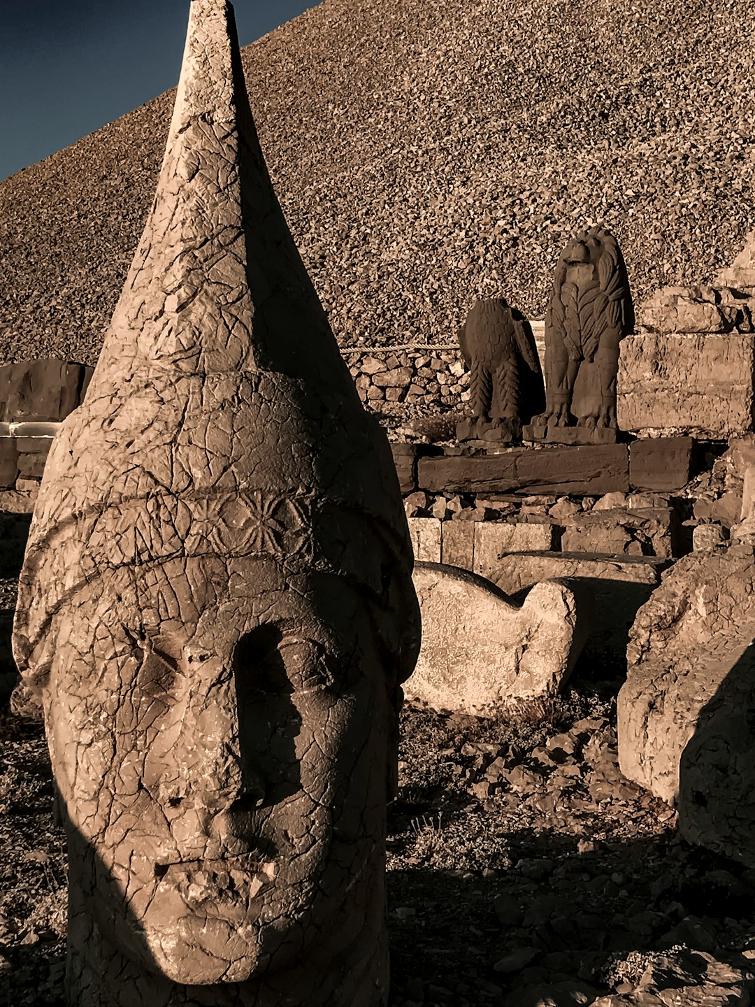 travelers stories about Historic site in Nemrut Dağı Yolu, Turkey