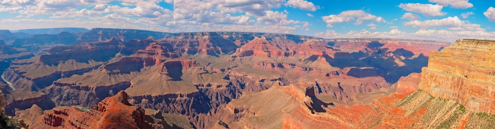 aerial photography of canyon during daytime