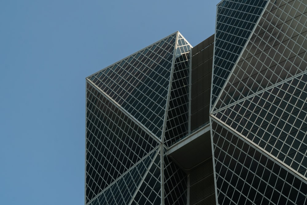 concrete glass curtain building during daytime