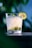 clear liquid inside clear drinking glass