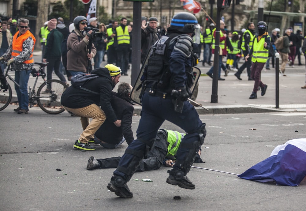 Des gens qui se mobilisent