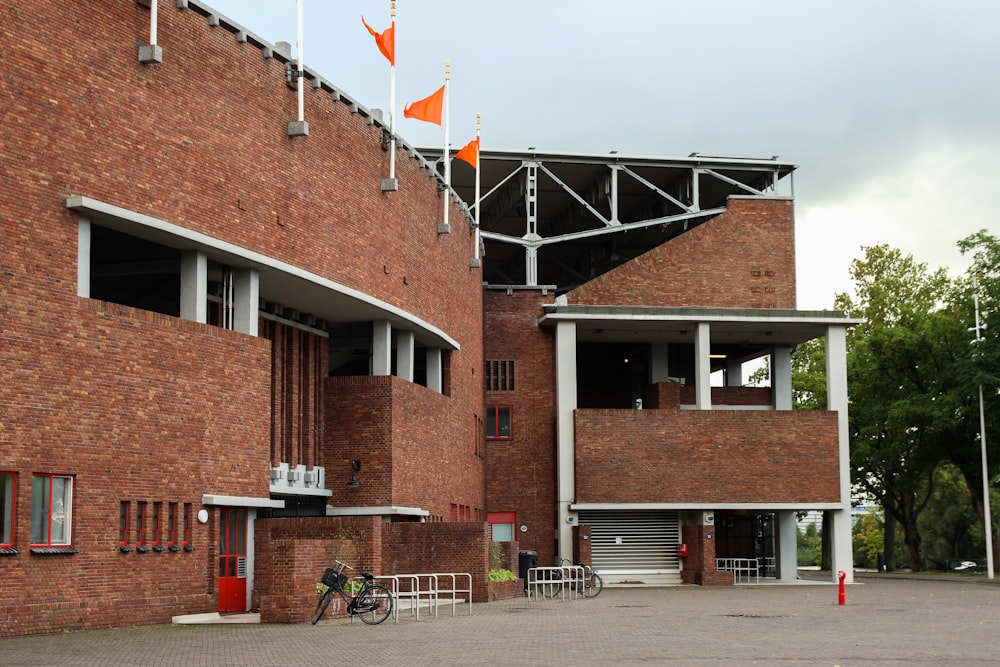 brown and white concrete building during daytime