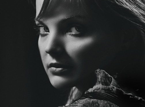 An artistic portrait capturing emotion and depth.