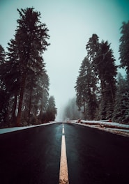 empty roadway