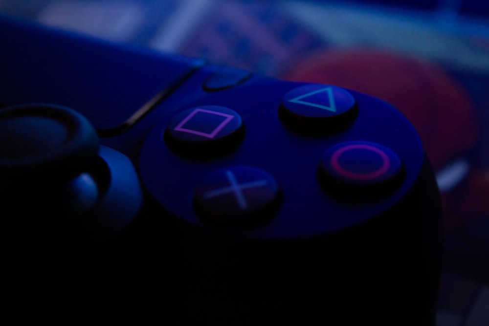 Sony PS4 game controller buttons photo – Free Blue Image on Unsplash