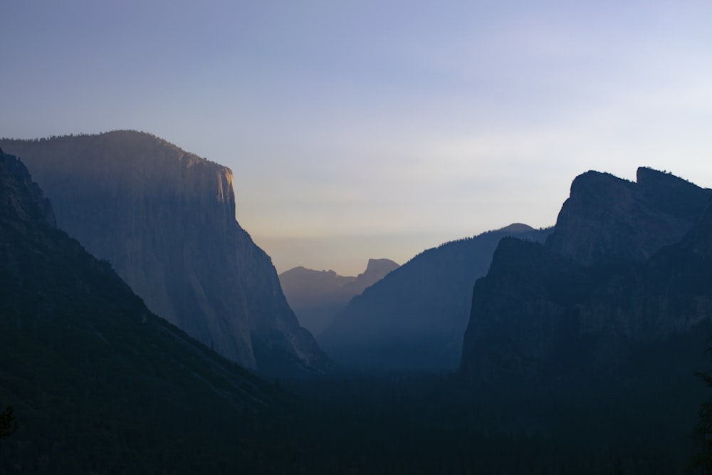 mountains during daytime aerial photography