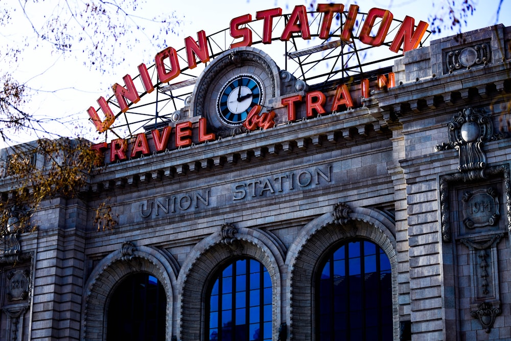 Union Station signage