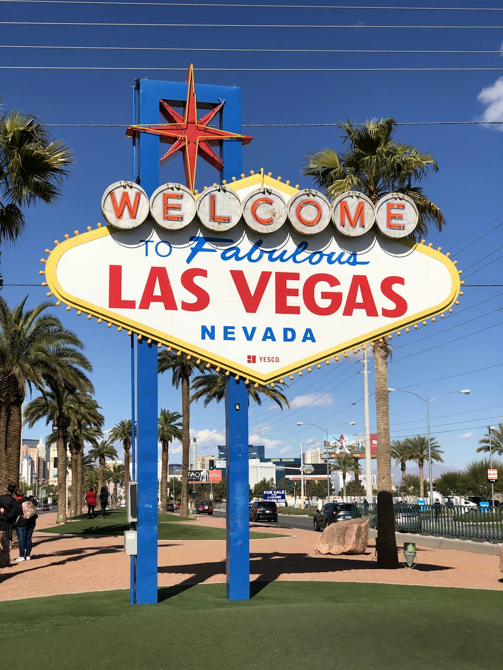 Welcome to Fabulous Las Vegas Nevada signboard during daytime
