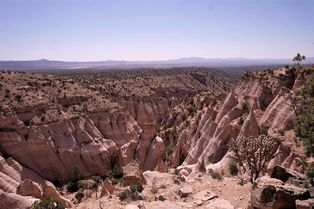 aerial photography of mountain