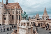 fisherman's bastion in Budapest during daytime