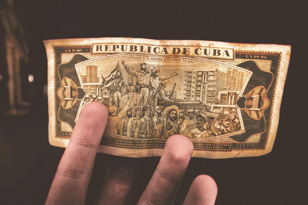 Cuban banknote