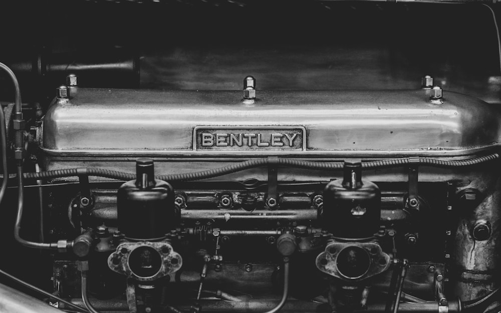Bentley engine bay