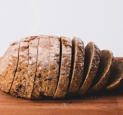 selective focus photography of sliced bread