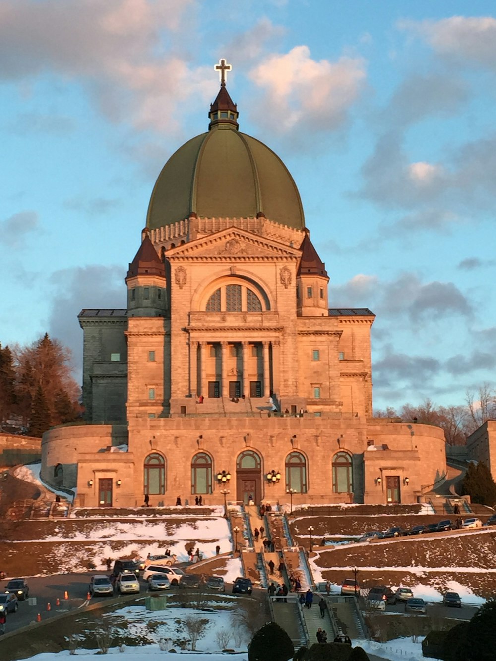 selective focus photography of dome building