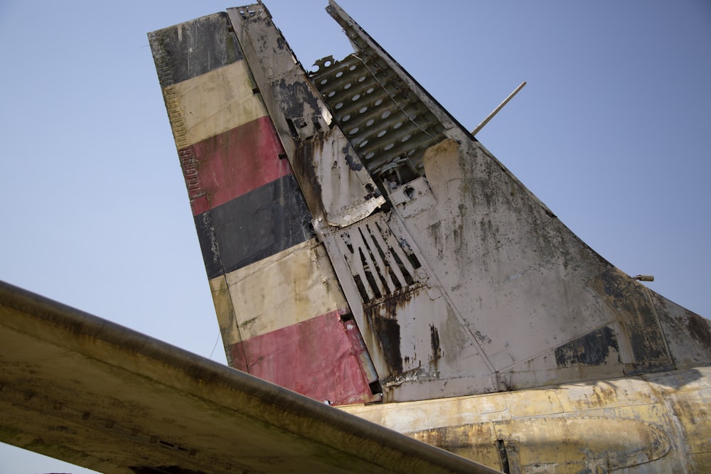 abandoned airplane