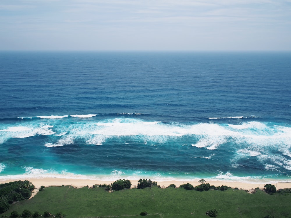 sea waves during daytime