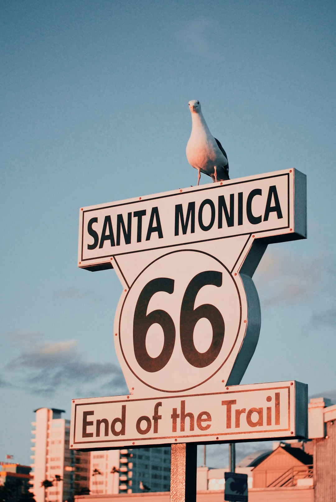 Santa Monica 66 signage