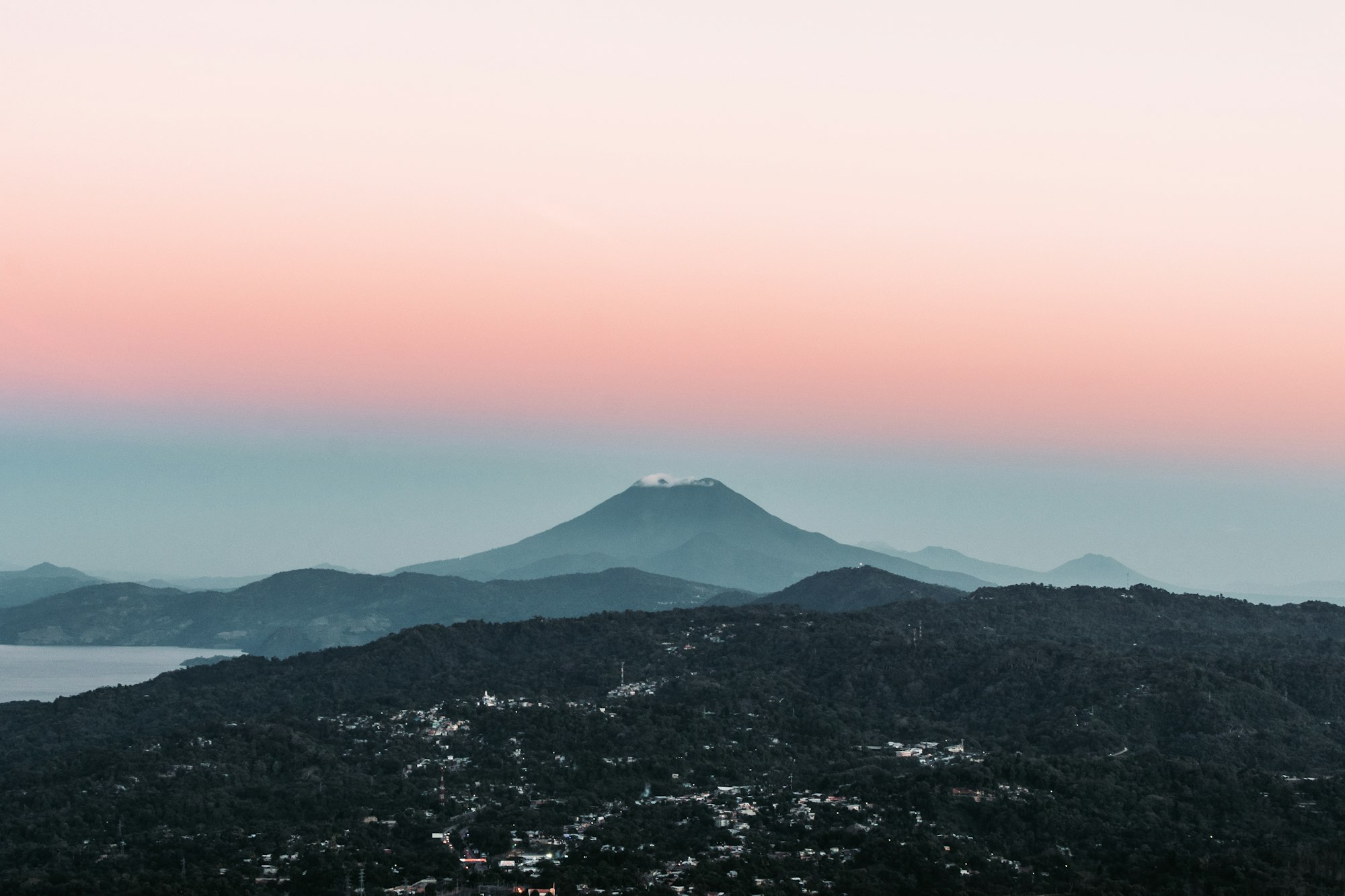 Pink Twilight in El Salvador