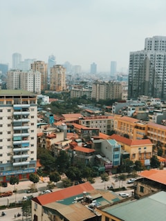 aerial view of cityscape