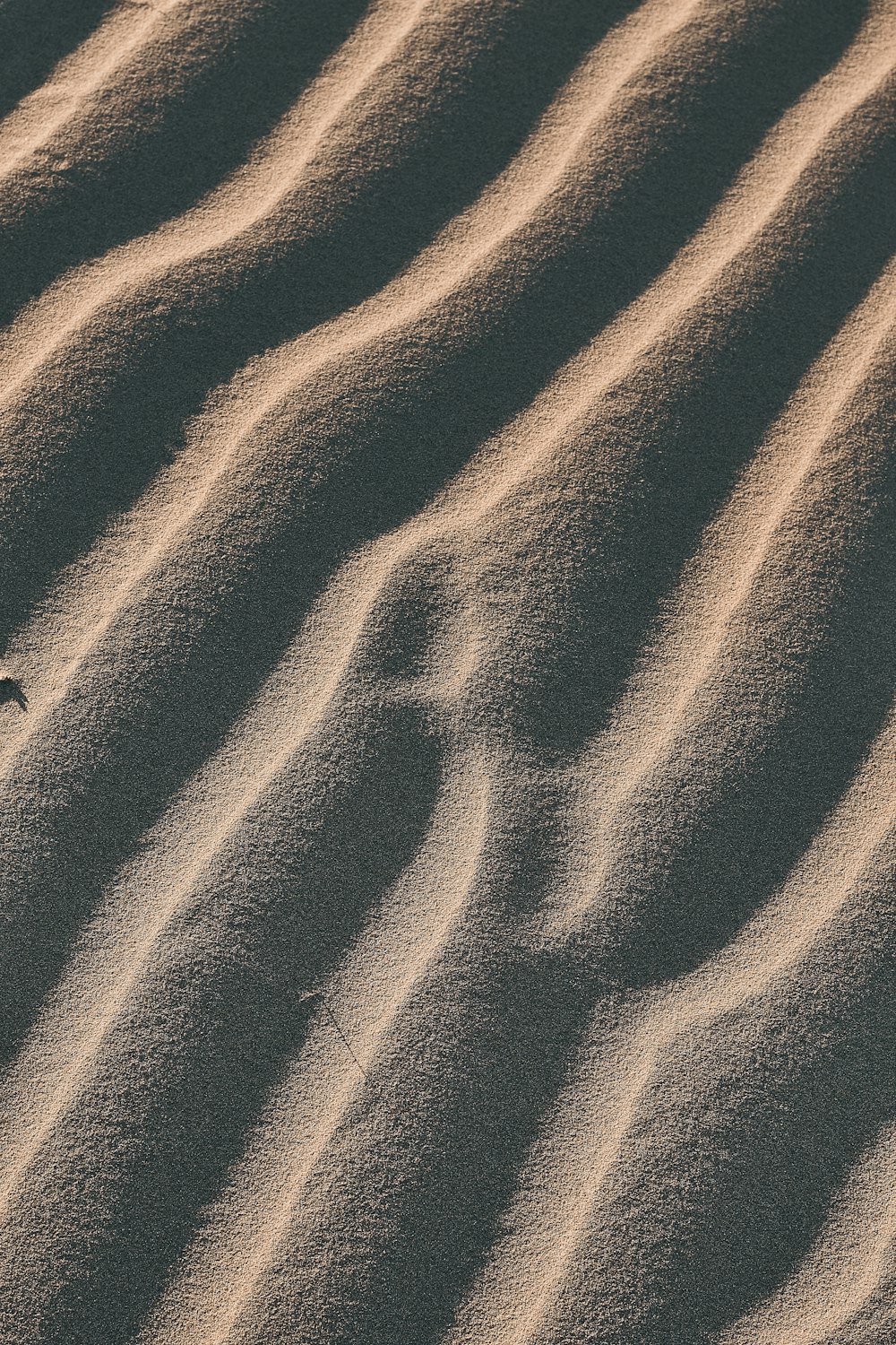Vue aérienne du sable