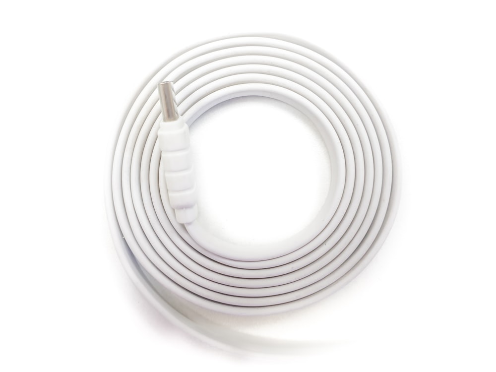 white USB cable