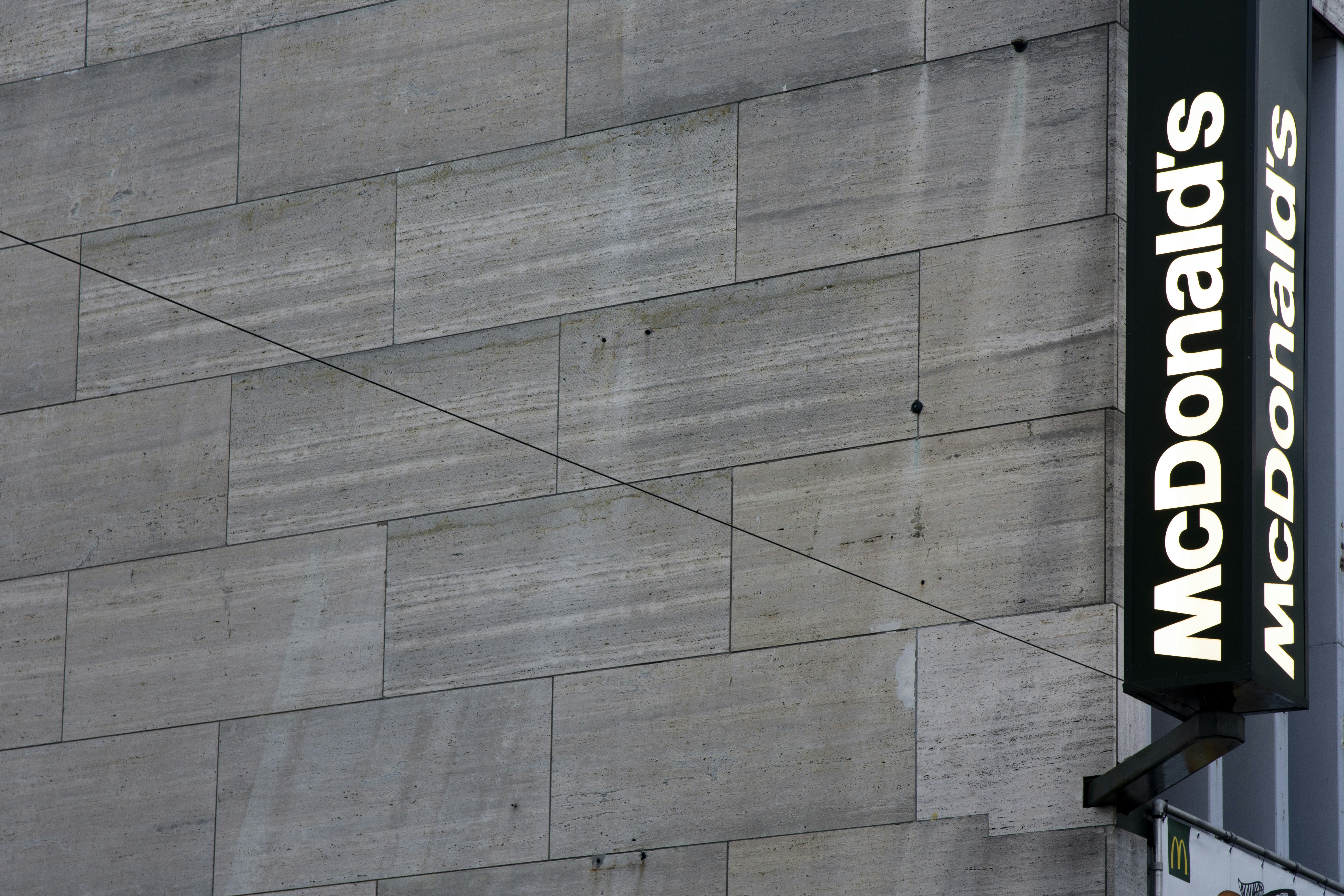 McDonald's-Beschilderung
