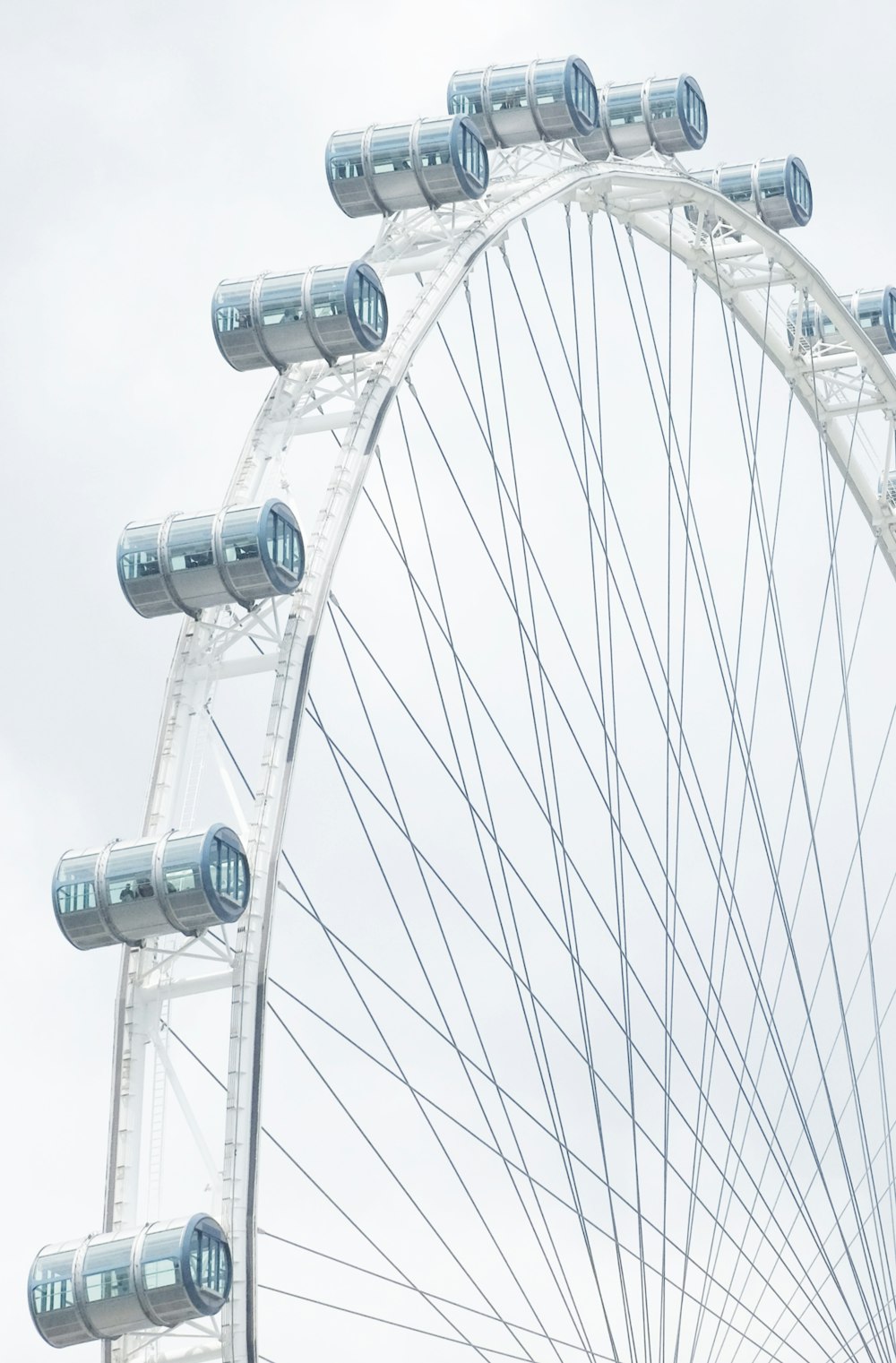 close-up photography of London Eye