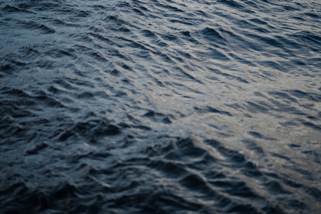 aerial view photography of body of water