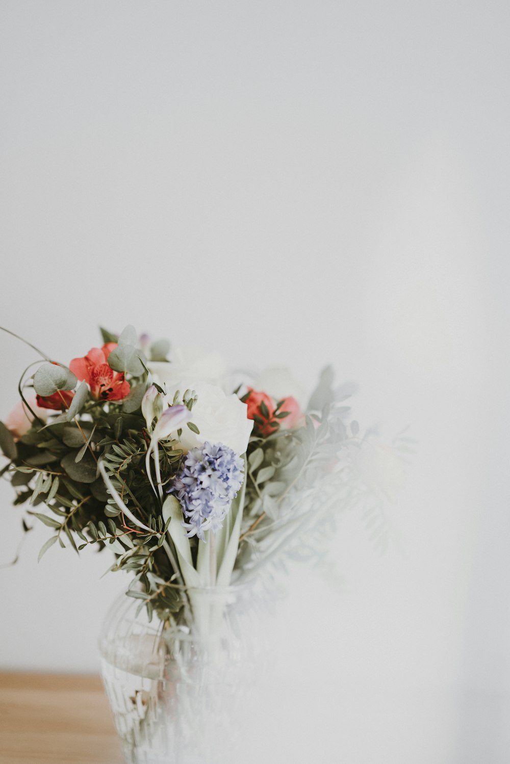 flower vase on table