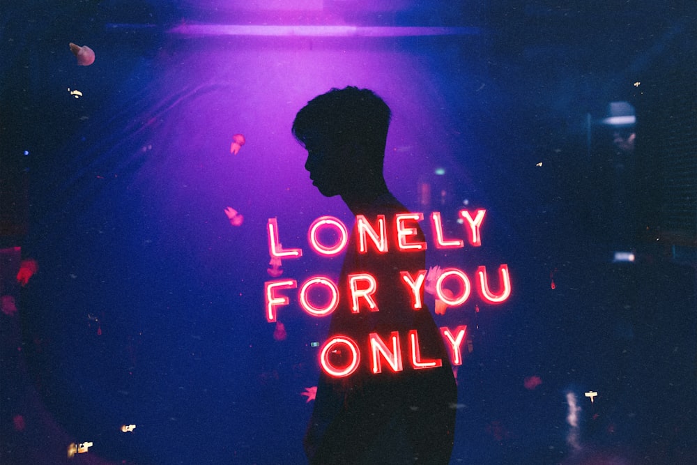lonely for you only wallpaper